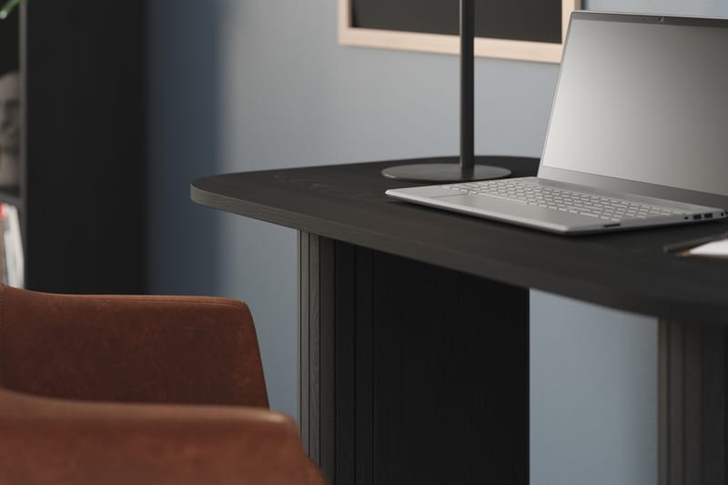 Kopparbo Skrivbord 100 cm Svart - Svart trä - Möbler - Hemmakontor - Skrivbord