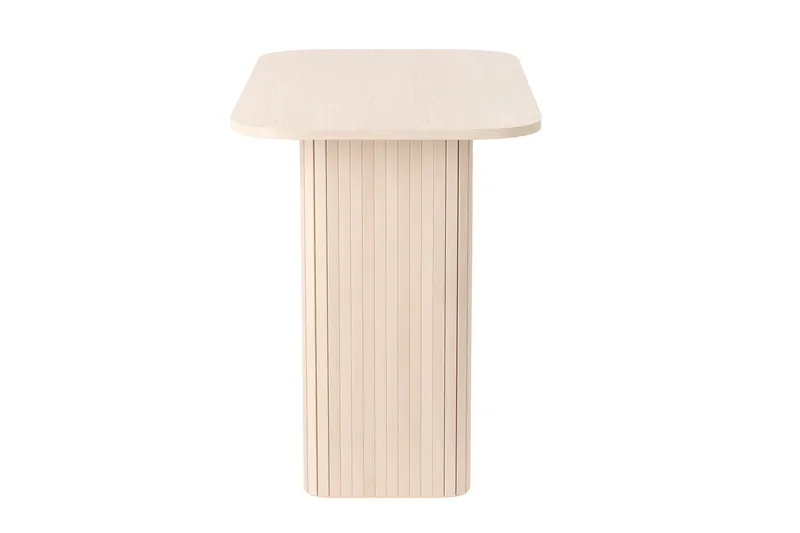 Kopparbo Skrivbord 100 cm Vitlaserad Ek - Ljust vitlaserat ekträ - Möbler - Hemmakontor - Skrivbord