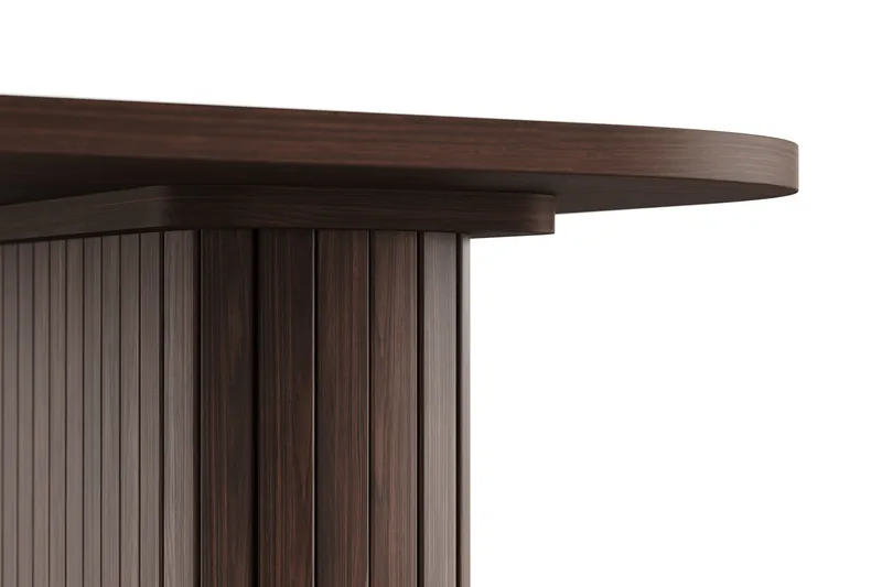 Kopparbo Skrivbord - Mörkbrunt valnötsträ - Möbler - Hemmakontor - Skrivbord