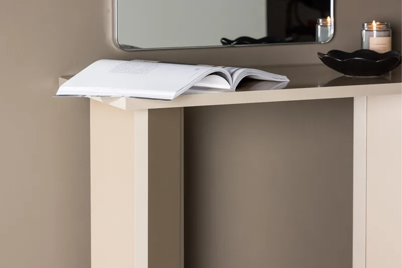 Kristansund Skrivbord 90x42 cm Beige - Venture Home - Möbler - Hemmakontor - Skrivbord