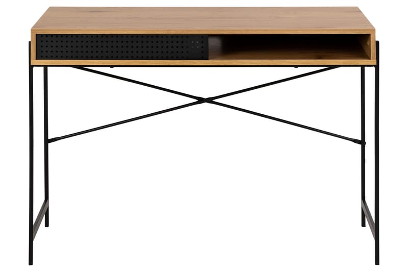 LOPESI Skrivbord 110x110 cm Natural - Möbler - Hemmakontor - Skrivbord