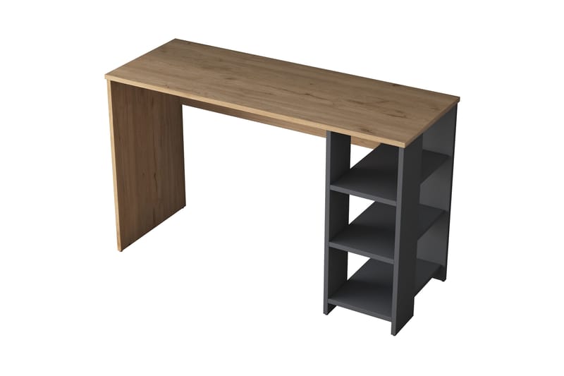 Makrud Skrivbord 120 cm Valnöt/Antracit - Möbler - Hemmakontor - Skrivbord