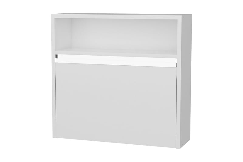 MARJORIE Väggskrivbord 64 cm Utfällbar med Förvaring Hylla V - Bord - Skrivbord