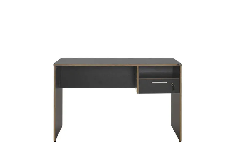 Skrivbord Matulca Antracit / Ek, Antracit / Ek