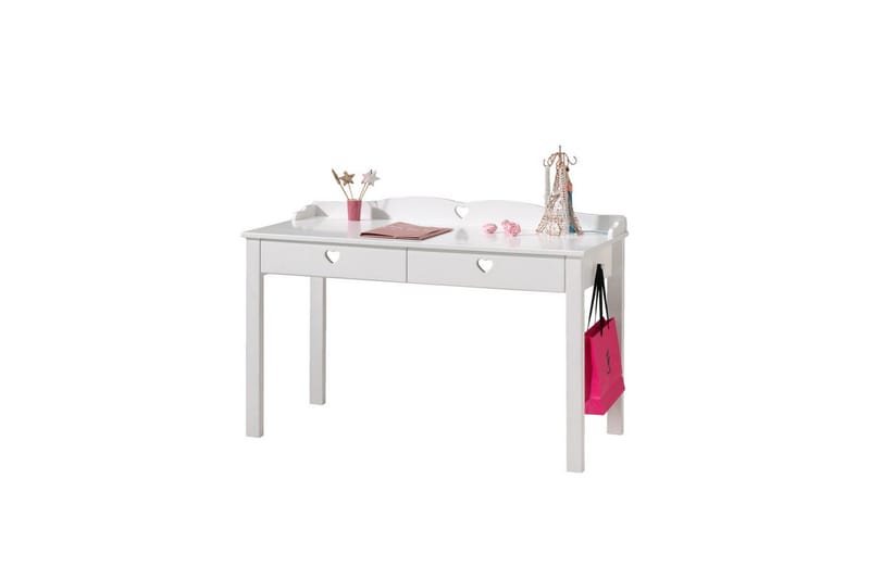 Skrivbord med bokhylla Amori Vit - Möbler - Hemmakontor - Möbelset för kontor