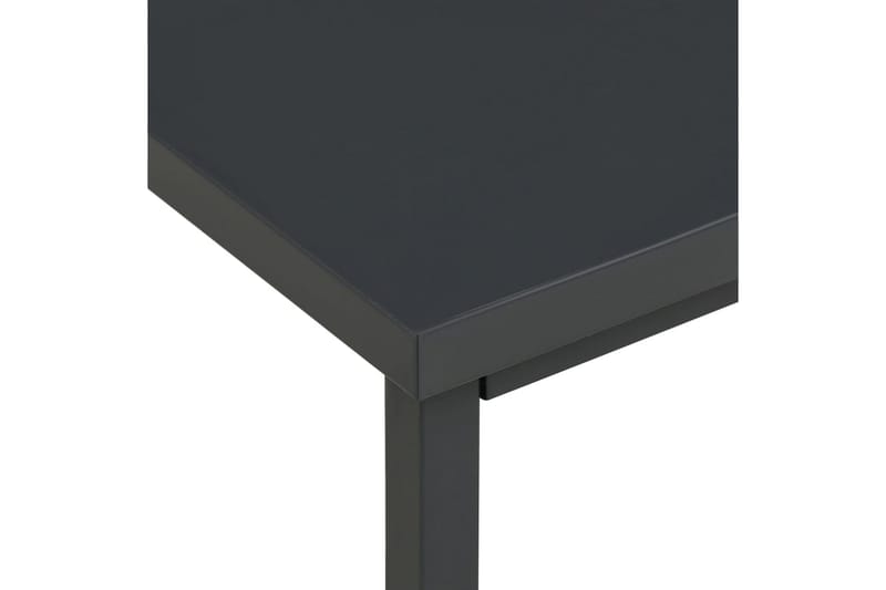 Skrivbord med lådor industriell antracit 105x52x75 cm stål - Antracit - Skrivbord - Bord