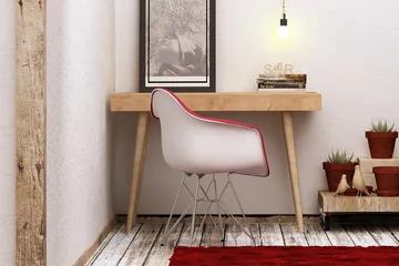 Mod Design Skrivbord 100 cm - Ekfärg - Möbler - Hemmakontor - Skrivbord