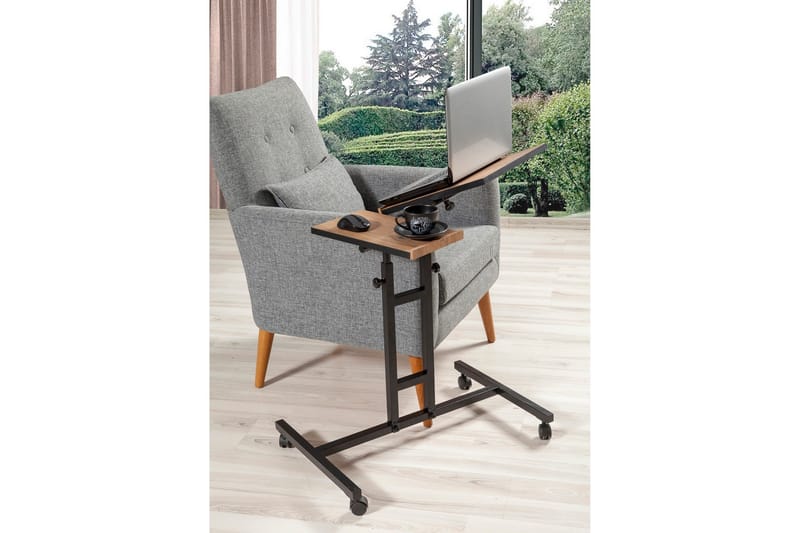 Morse Ståskrivbord 67 cm - Trä/natur/Svart - Möbler - Hemmakontor - Skrivbord