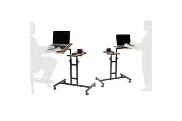 Morse Ståskrivbord 67 cm - Trä/natur/Svart - Möbler - Hemmakontor - Skrivbord