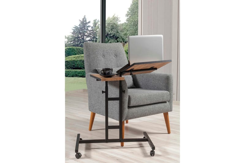 Morse Ståskrivbord 67 cm - Trä/natur/Svart - Möbler - Hemmakontor - Skrivbord