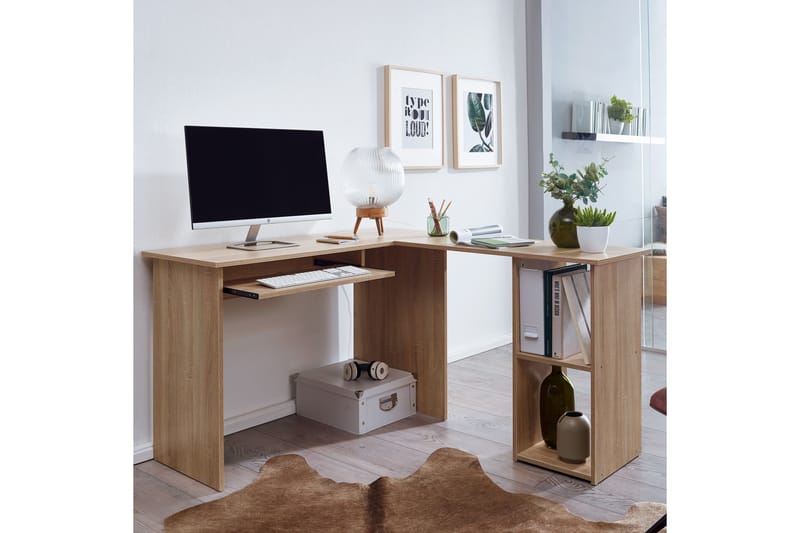 MOUZ Skrivbord 140 cm Natur - Möbler - Hemmakontor - Skrivbord