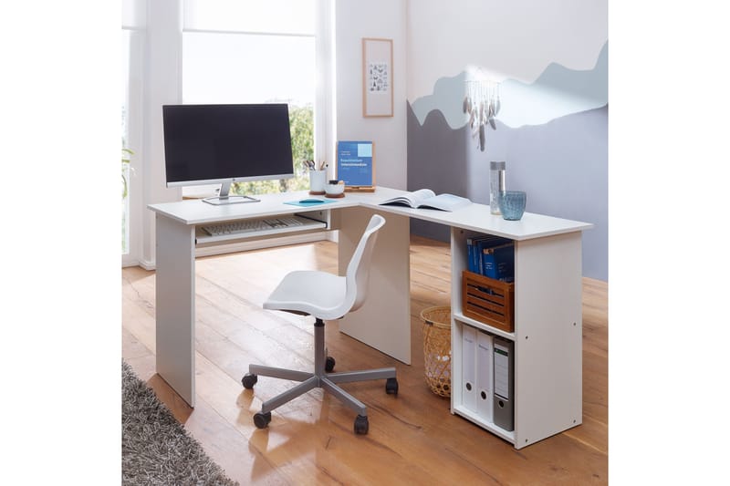 MOUZ Skrivbord 140 cm Vit - Möbler - Hemmakontor - Skrivbord