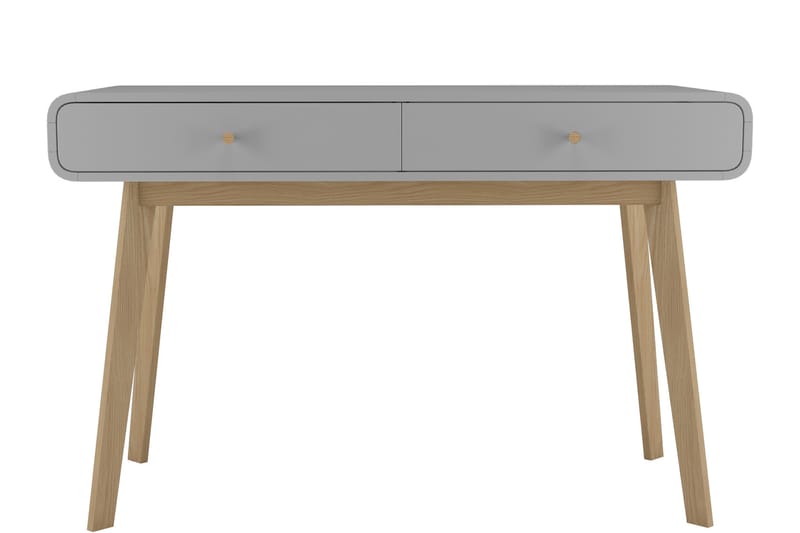 MUNCIE Skrivbord 120 cm Grå - Möbler - Hemmakontor - Skrivbord