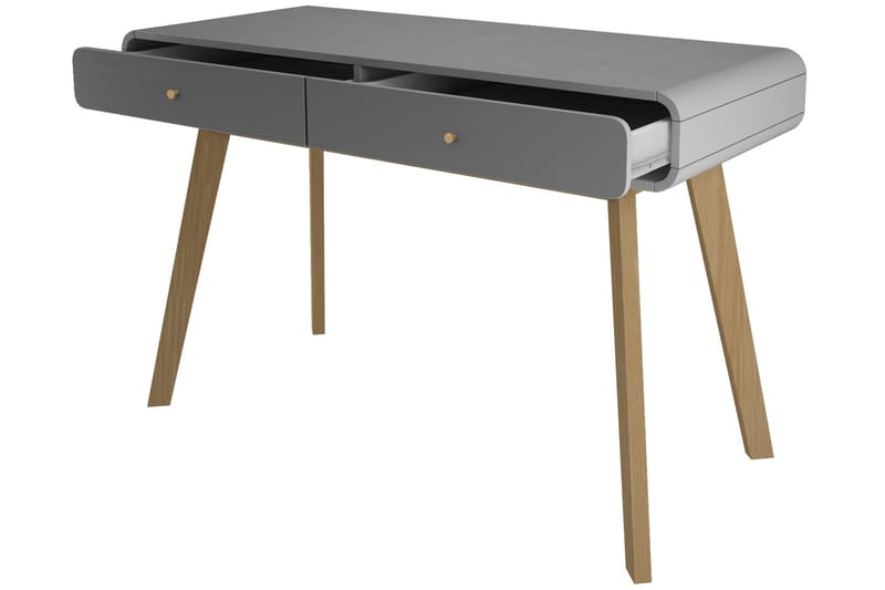 MUNCIE Skrivbord 120 cm Grå - Möbler - Hemmakontor - Skrivbord
