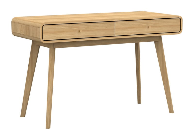 MUNCIE Skrivbord 120 cm Natur - Möbler - Hemmakontor - Skrivbord