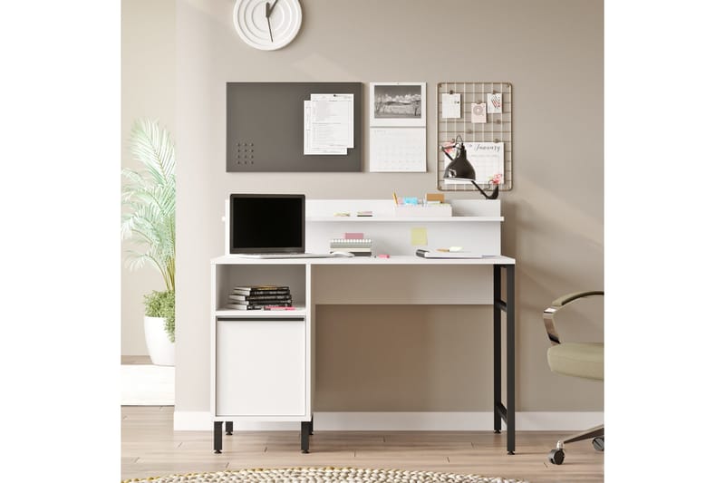 Munetoki Skrivbord 120 cm - Vit - Möbler - Hemmakontor - Skrivbord