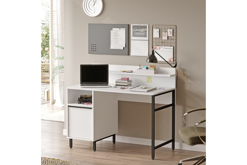 Munetoki Skrivbord 120 cm - Vit - Möbler - Hemmakontor - Skrivbord