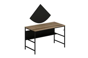 Nafe Skrivbord 120 cm - Brun - Möbler - Hemmakontor - Skrivbord
