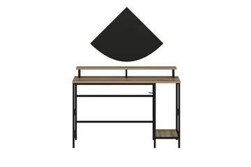 Nafe Skrivbord 120 cm - Brun - Möbler - Hemmakontor - Skrivbord