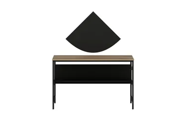 Nafe Skrivbord 120 cm - Brun - Möbler - Hemmakontor - Skrivbord