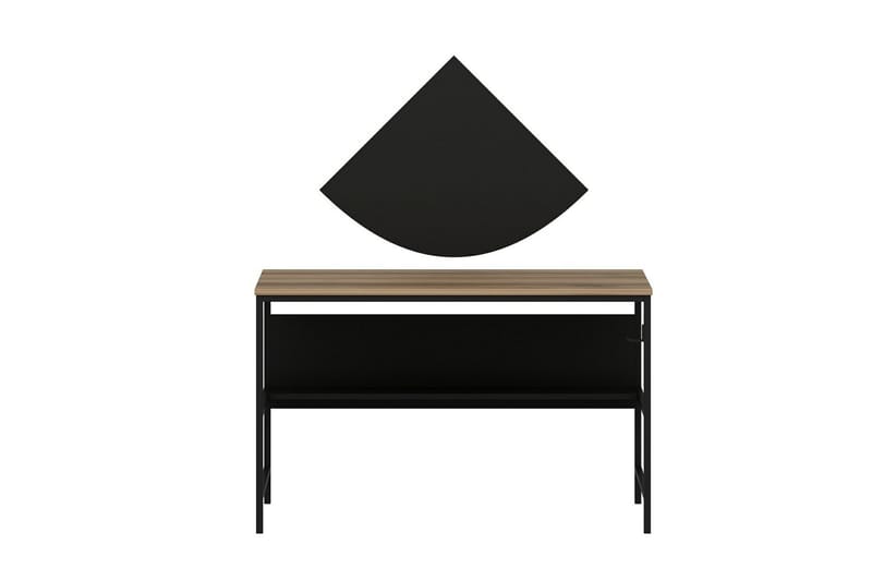 Nafe Skrivbord 120 cm - Brun - Möbler - Hemmakontor - Skrivbord