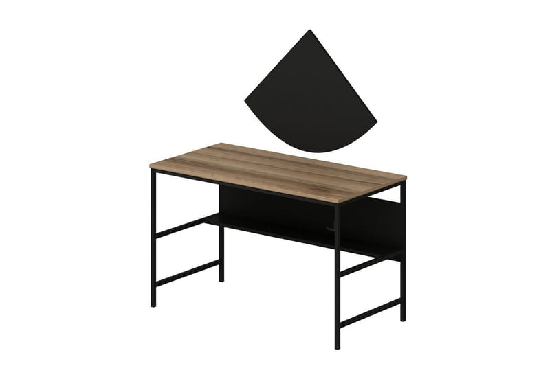 Nafe Skrivbord 120 cm - Brun - Möbler - Hemmakontor - Skrivbord