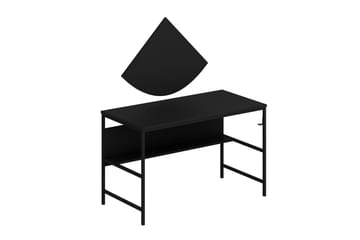 Nafe Skrivbord 120 cm - Svart - Möbler - Hemmakontor - Skrivbord