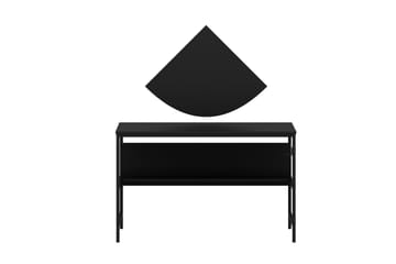 Nafe Skrivbord 120 cm - Svart - Möbler - Hemmakontor - Skrivbord