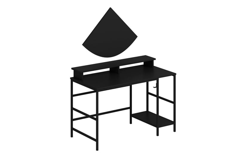 Nafe Skrivbord 120 cm - Svart - Möbler - Hemmakontor - Skrivbord