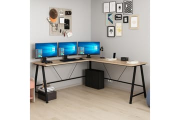 Nagender Skrivbord 180 cm Brun