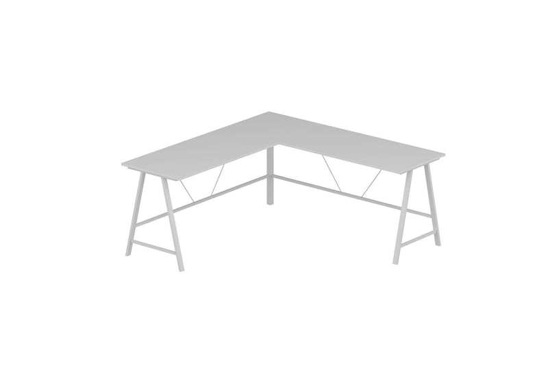 Nagender Skrivbord 180 cm - Vit - Möbler - Hemmakontor - Skrivbord