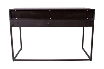 Nauerna Skrivbord 120 cm med Förvaring 2 Lådor - Ekfärg/Svart - Möbler - Hemmakontor - Skrivbord