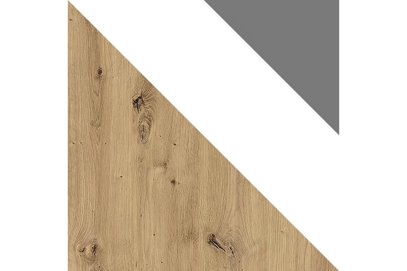 Nero Skrivbord 150 cm - Natur/Vit/Grå - Möbler - Hemmakontor - Skrivbord