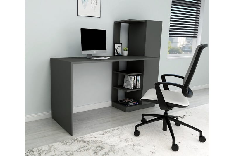 NOSA Skrivbord 120 cm Antracit - Möbler - Hemmakontor - Skrivbord