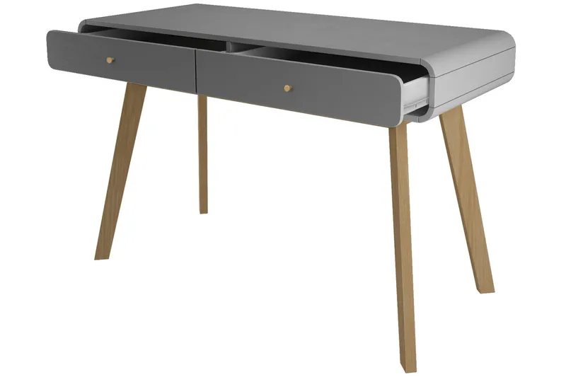 Olivet Skrivbord 120 cm - Grå - Möbler - Hemmakontor - Skrivbord