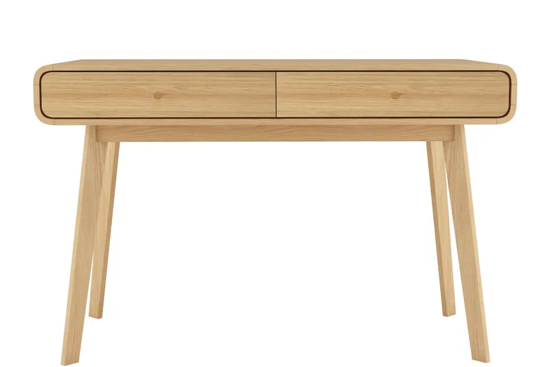 Olivet Skrivbord 120 cm med Förvaring och Lådor i Trä, Brun