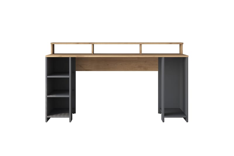 Parsant Skrivbord 160 cm Valnöt/Antracit - Möbler - Hemmakontor - Skrivbord