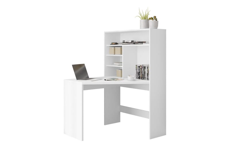 PONTIAN Skrivbord 101 cm Vit - Möbler - Hemmakontor - Skrivbord