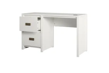 Quincy Skrivbord 120 cm Vit - Queer Eye - Möbler - Hemmakontor - Skrivbord