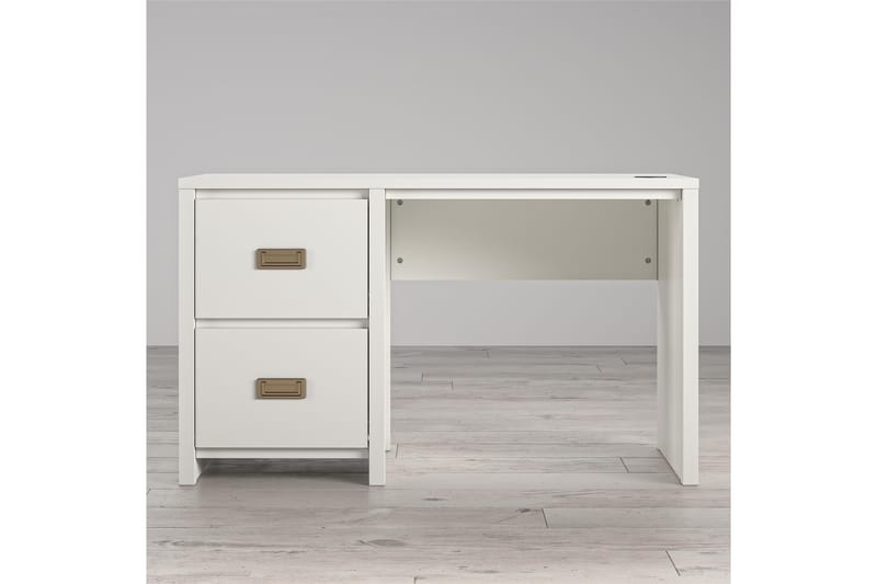 Quincy  Skrivbord 120 cm Vit - Möbler - Hemmakontor - Skrivbord