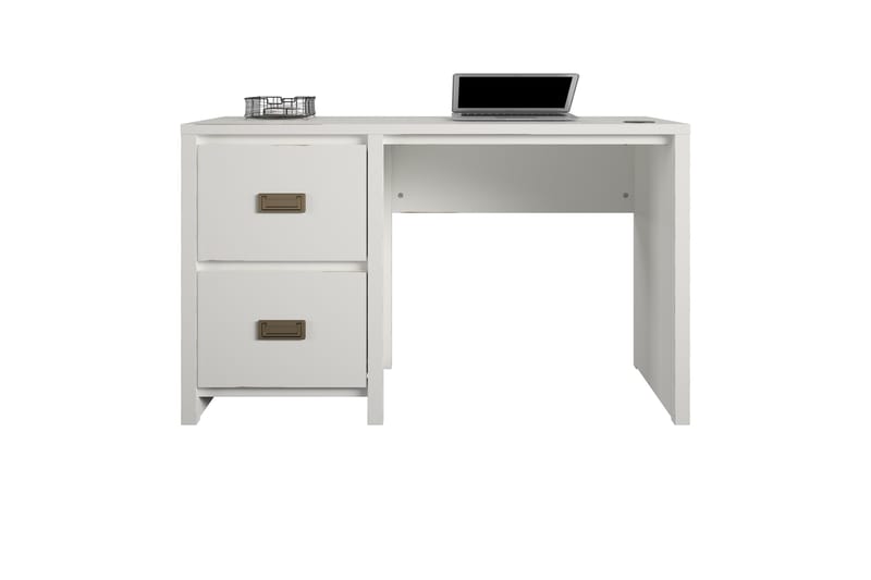 Quincy  Skrivbord 120 cm Vit - Möbler - Hemmakontor - Skrivbord
