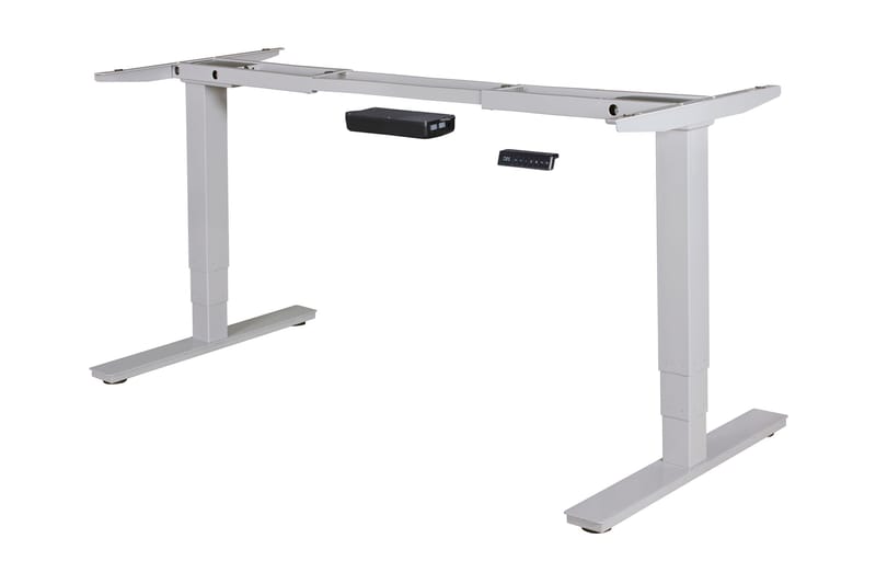 SAMM Höj- och Sänkbart Skrivbord 182 cm Silver - Möbler - Hemmakontor - Skrivbord