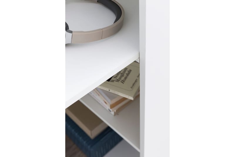 Shuping Skrivbord 120 cm med Förvaring Hyllor - Vit - Möbler - Hemmakontor - Skrivbord