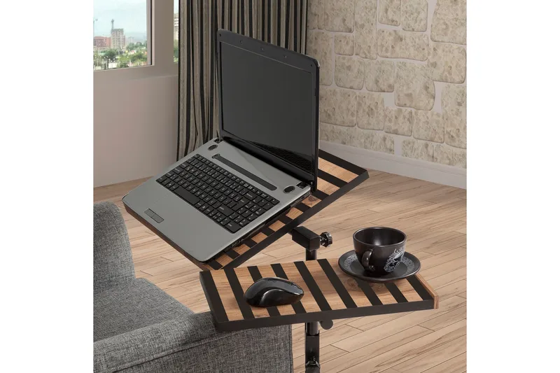 Similton Ståskrivbord 67 cm Text Randig - Trä/natur - Möbler - Hemmakontor - Skrivbord