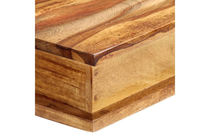 Skrivbord 115x50x85 cm massivt sheshamträ - Brun - Möbler - Hemmakontor - Skrivbord
