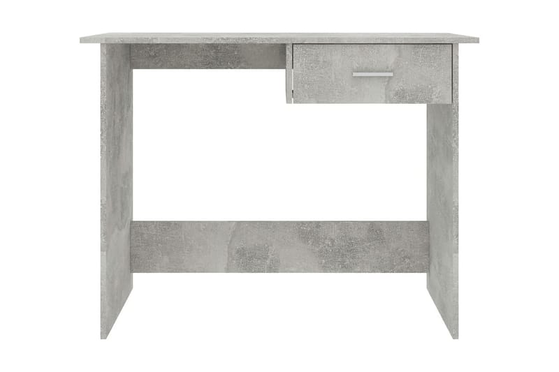 Skrivbord betonggrå 100x50x76 cm spånskiva - Grå - Möbler - Hemmakontor - Skrivbord