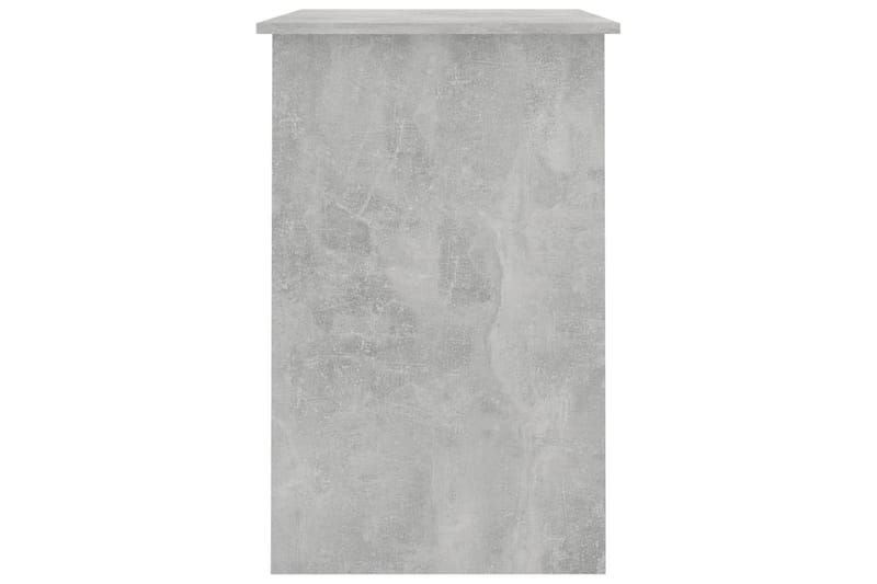 Skrivbord betonggrå 100x50x76 cm spånskiva - Grå - Möbler - Hemmakontor - Skrivbord