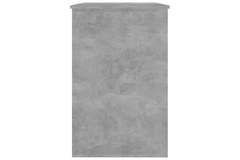 Skrivbord betonggrå 100x50x76 cm spånskiva - Grå - Möbler - Hemmakontor - Skrivbord
