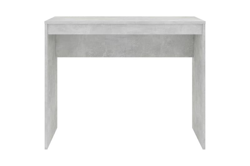 Skrivbord betonggrå 90x40x72 cm spånskiva - Grå - Skrivbord - Bord