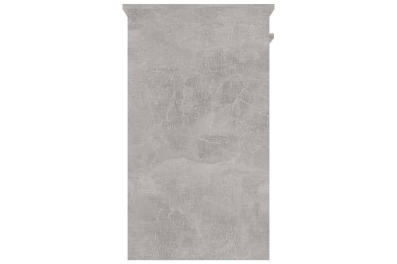 Skrivbord betonggrå 90x45x76 cm spånskiva - Grå - Möbler - Hemmakontor - Skrivbord